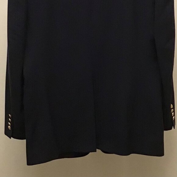 Hart Schaffner & Marx 41R Men’s Blazer Jacket Navy Blue Australian Wool - Picture 8 of 11